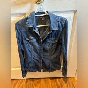 Denim guess shirt